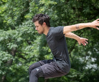 Une scène du film Tracers