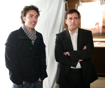 Sur le plateau du film Date Night