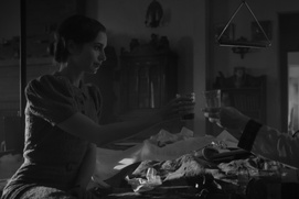 Une scène du film Mank Une scène du film Mank