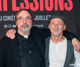 Sur le tapis rouge du film Confessions