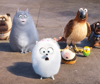 Une scène du film The Secret Life of Pets