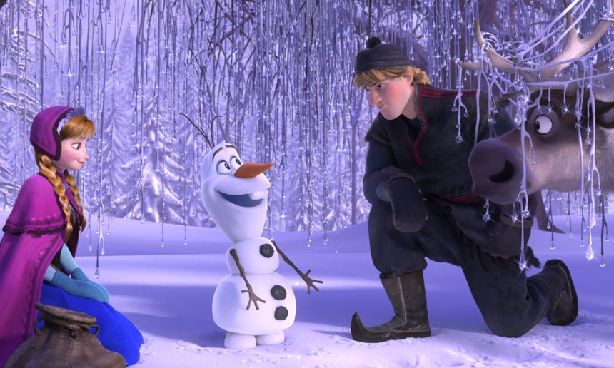 Le court métrage « La reine des neiges - Une fête givrée » de Disney présenté avant Cendrillon