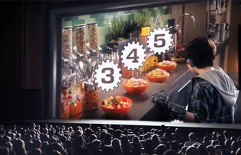 Une scène de la publicité télévisée de Spy Kids: All the Time in the World in 4D