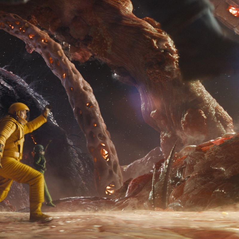 Une scène du film Guardians of the Galaxy Vol. 3