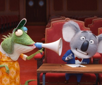 Une scène du film Sing