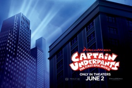 Affiche du film Captain Underpants Affiche du film Captain Underpants