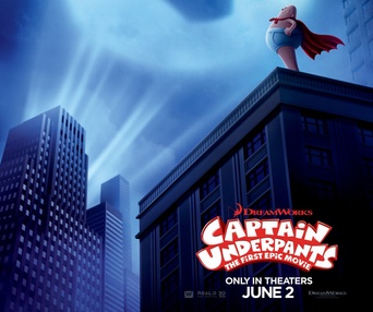 Affiche du film Captain Underpants