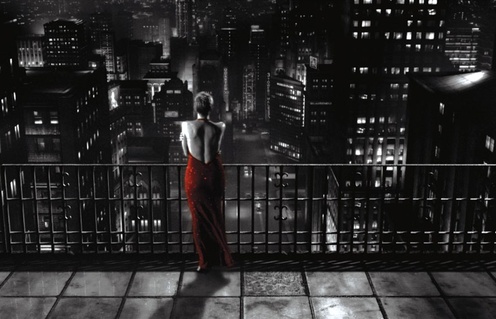 Une scène du film Sin City