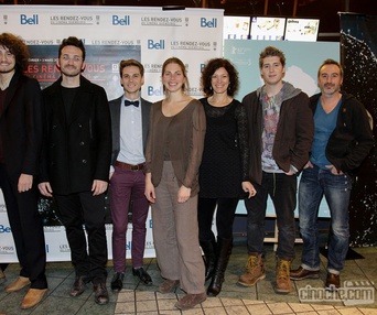 Sur le tapis rouge de Le météore