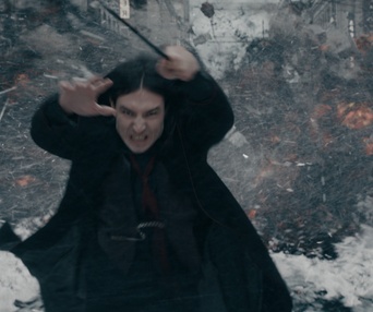 Une scène du film Fantastic Beasts: The Secrets of Dumbledore