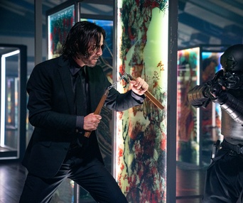 Une scène du film John Wick: Chapter 4