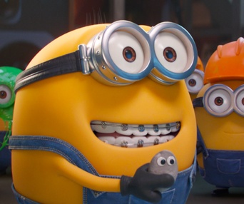 Une scène du film Minions: The Rise of Gru