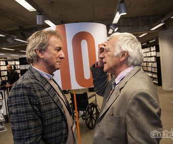Sur le plateau de Les maîtres du suspense