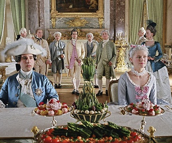 Scène du film Marie Antoinette
