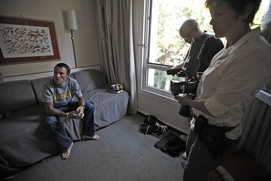 Une scène du film The Armstrong Lie