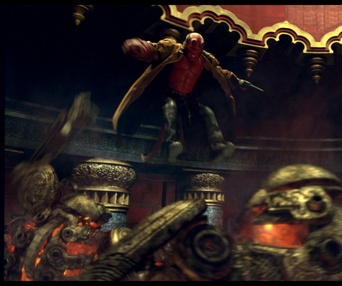 Scène du film Hellboy 2: The Golden Army