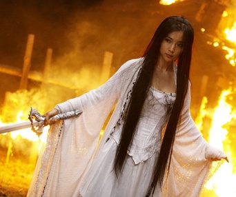 Scène du film The Forbidden Kingdom