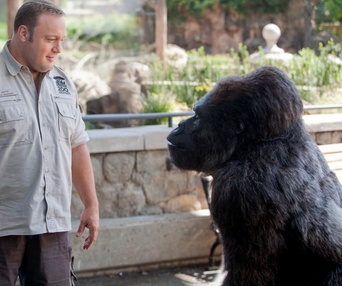 Une scène du film Zookeeper