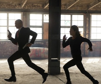 Une scène du film Hitman: Agent 47
