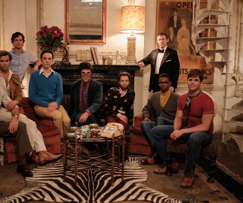 Une scène du film The Boys in the Band