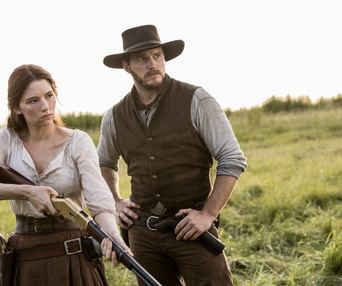Une scène du film The Magnificent Seven