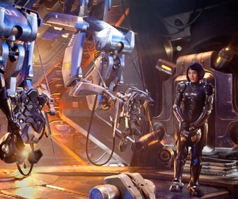 Une scène du film Pacific Rim
