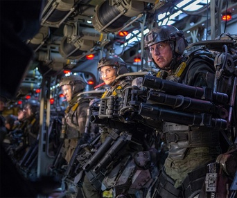Une scène du film Edge of Tomorrow