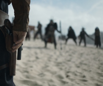 Une scène du film Solo: A Star Wars Story