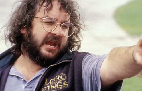 Peter Jackson sur le plateau du film The Lord of the Rings: The Return of the King