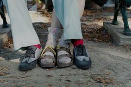 Une scène du film Paris Pieds Nus Une scène du film Paris Pieds Nus