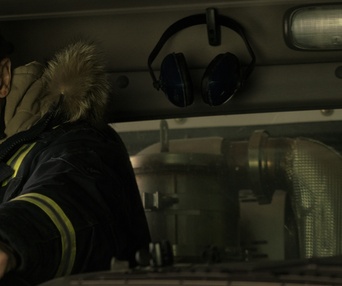 Une scène du film Cold Pursuit