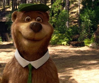 Une scène du film Yogi Bear