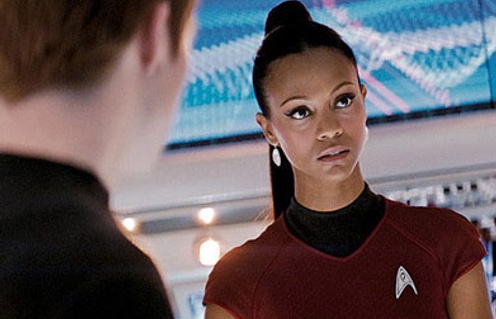 Une scène du film Star Trek