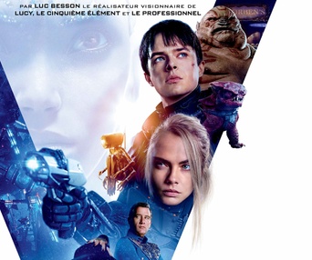 Affiche du film Valérian et la cité des mille planètes