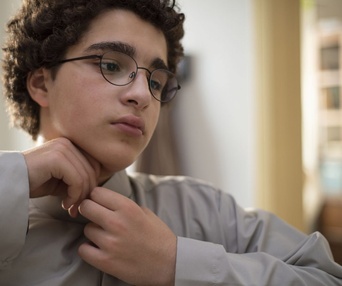 Une scène du film Le jeune Ahmed