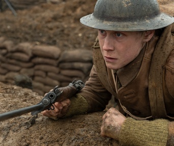 Une scène du film 1917