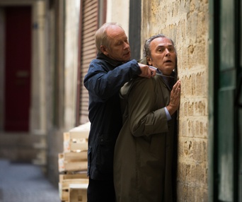 Une scène du film Le manipulateur