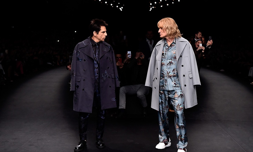 Derek et Hansel de Zoolander font éruption dans un défilé de Valentino