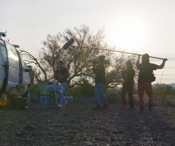 Une scène du film Nomadland