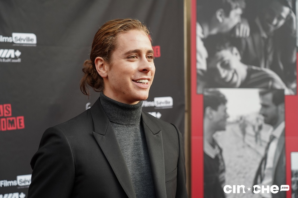 Sur le tapis rouge du film Matthias et Maxime