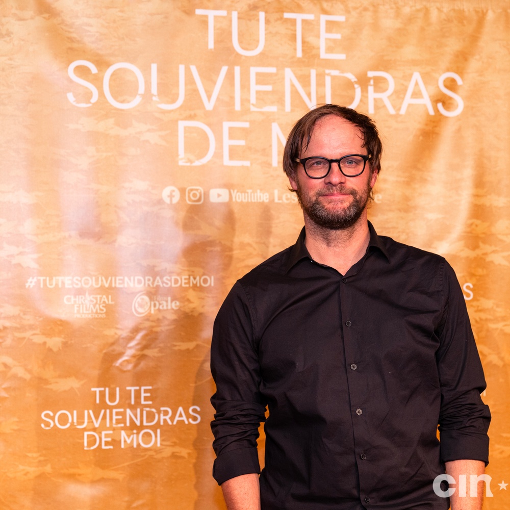 Sur le tapis rouge du film Tu te souviendras de moi