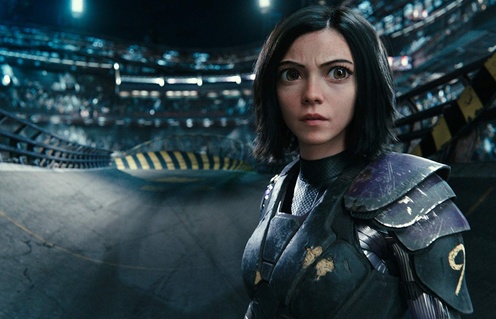 Une scène du film Alita: Battle Angel