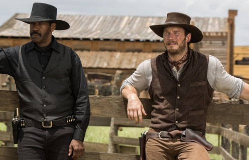 Une scène du film The Magnificent Seven