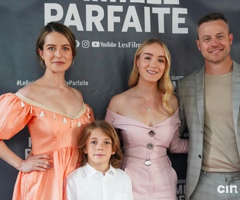Première du film Le guide de la famille parfaite