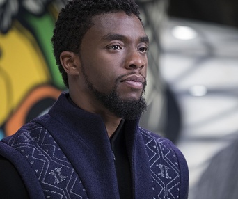 Une scène du film Black Panther