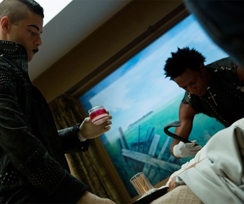Une scène du film Oldboy