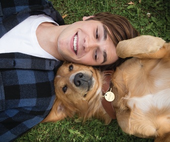 Une scène du film A Dog's Purpose
