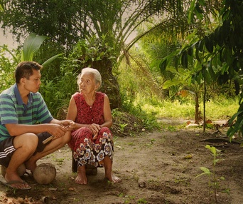 Une scène du film The Look of Silence