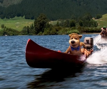 Une scène du film Yogi Bear
