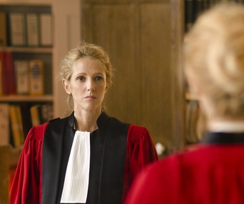 Une scène du film 9 mois ferme